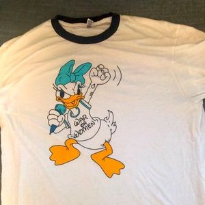 War on Women band ringer tee shirt